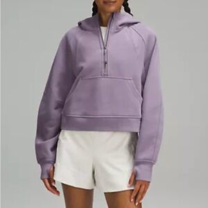 Scuba Oversized Half-Zip Hoodie